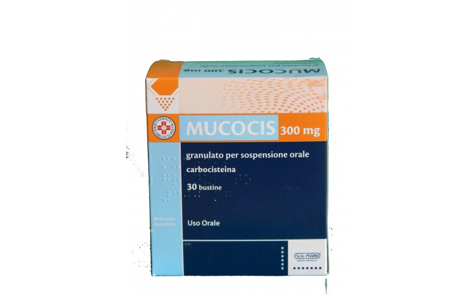 MUCOCIS*OS GRAT 30BUST5G 300MG - Pharmaleader