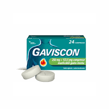GAVISCON*48CPR MENT250+133,5MG - Pharmaleader