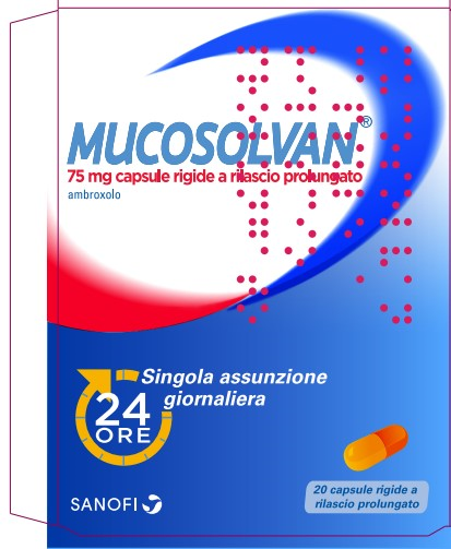 MUCOSOLVAN*20CPS 75MG RP - Pharmaleader