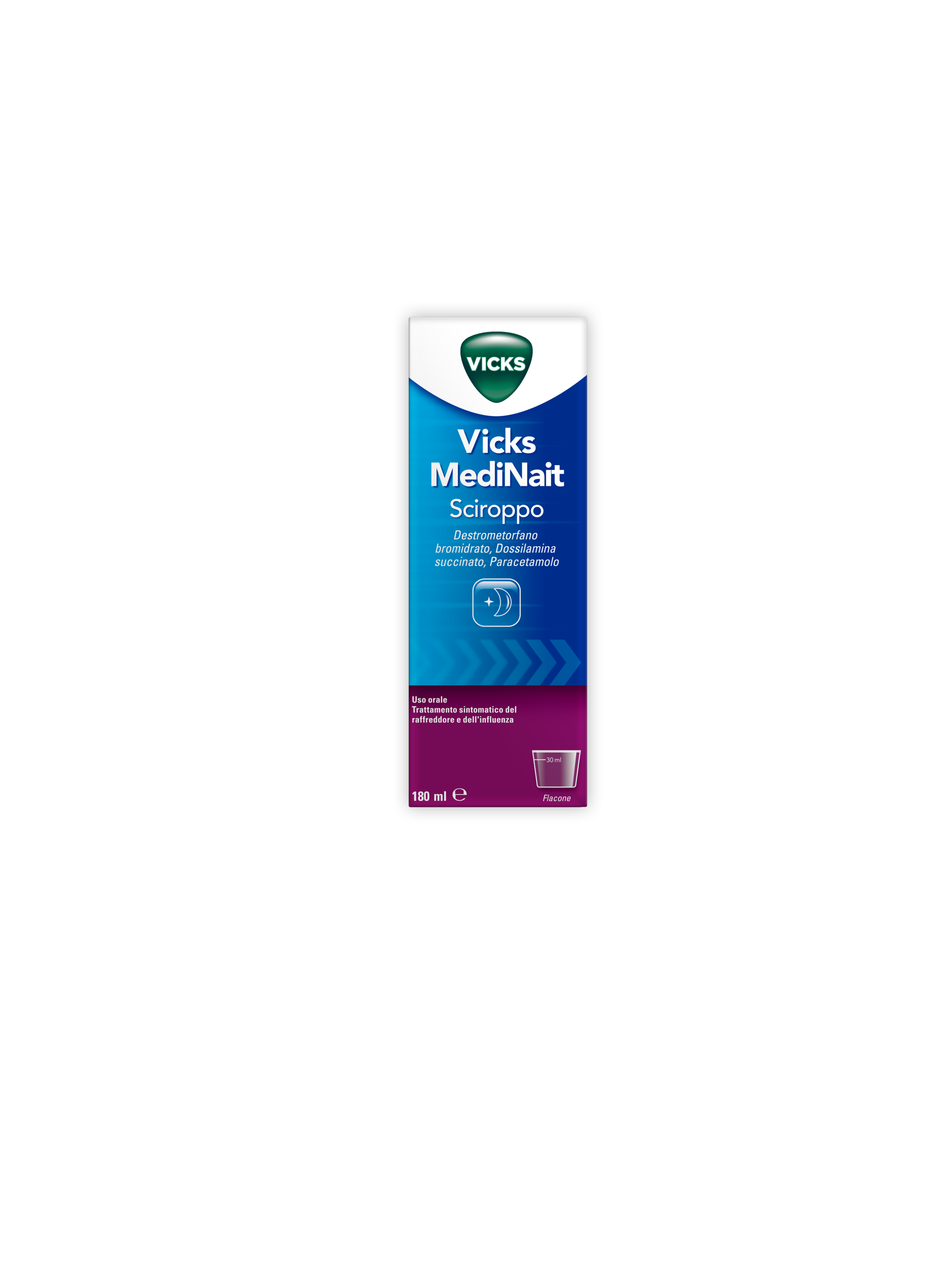 VICKS MEDINAIT*SCIR 180ML - Pharmaleader