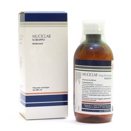 MUCICLAR*SCIR 200ML 15MG/5ML - Pharmaleader