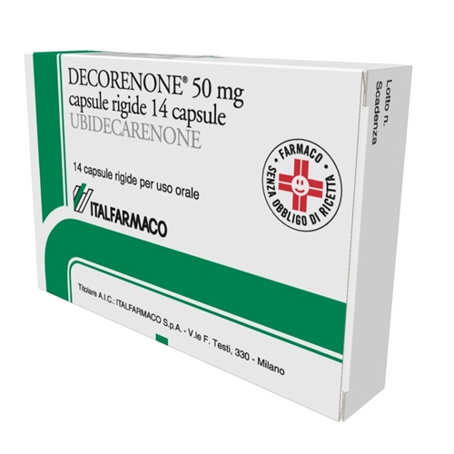 DECORENONE*14CPS 50MG - Pharmaleader