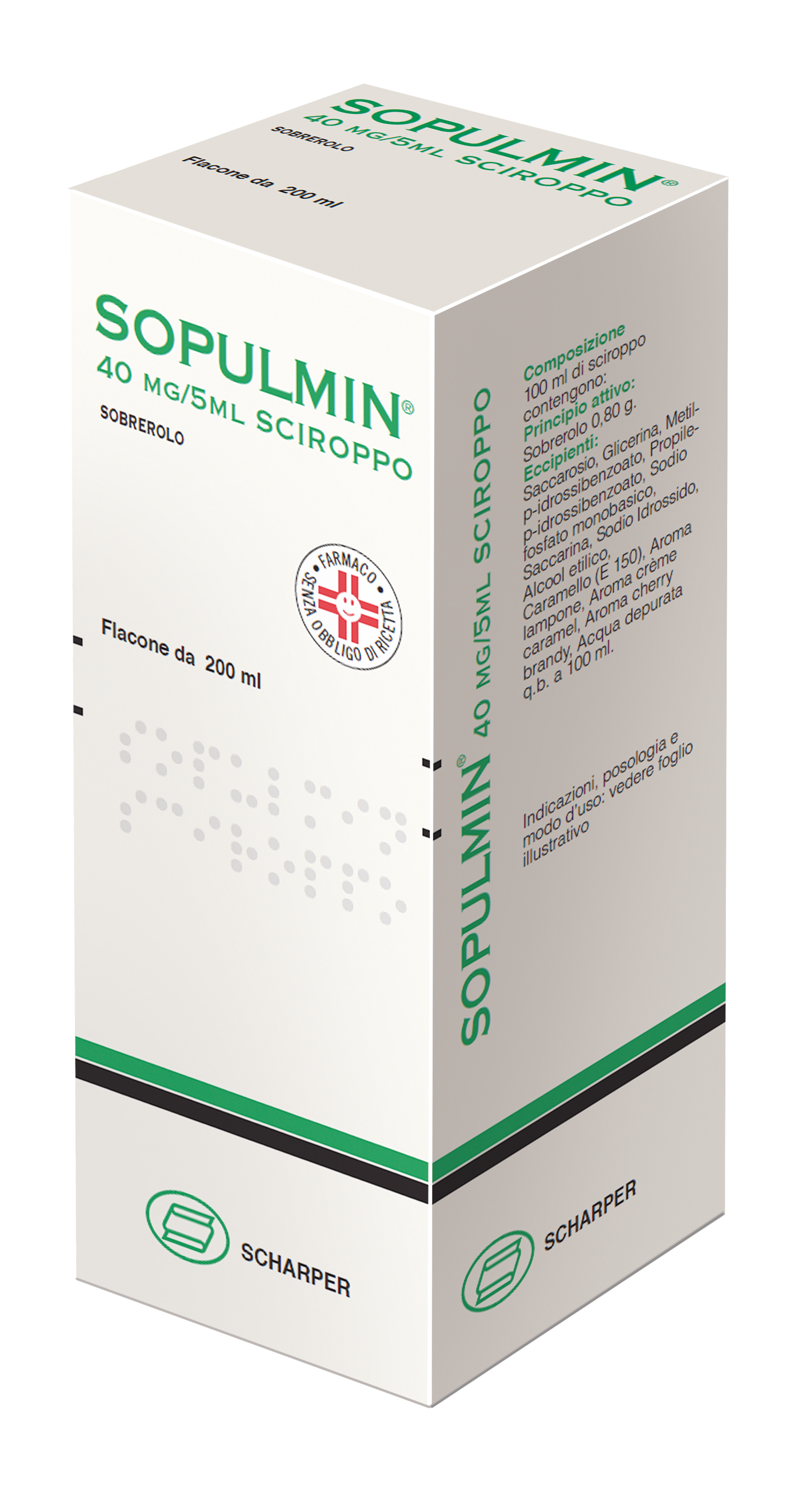 SOPULMIN*SCIR 200ML 0,8G/100ML - Pharmaleader