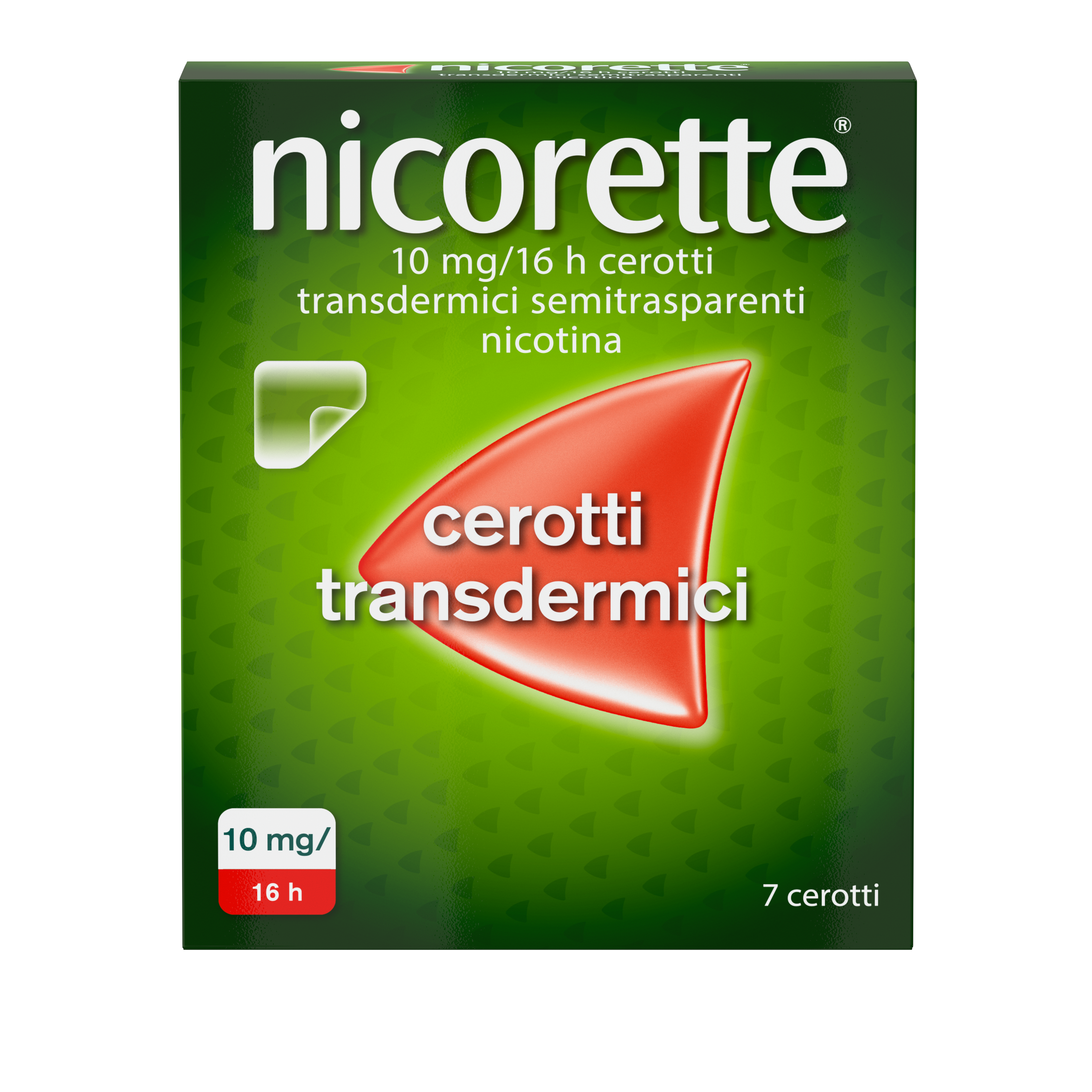 NICORETTE*7CER TRANSD 10MG/16H - Pharmaleader