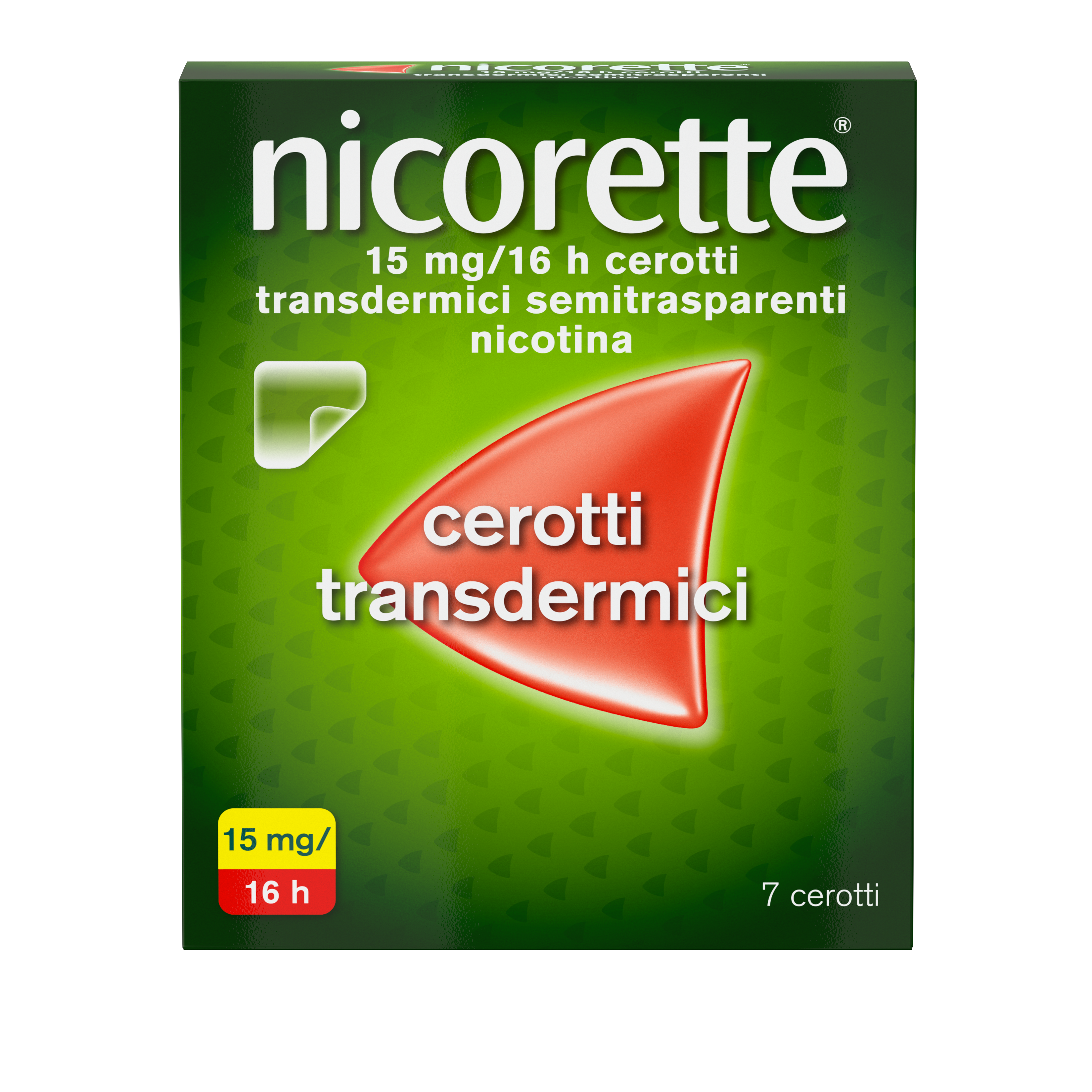 NICORETTE*7CER TRANSD 15MG/16H - Pharmaleader