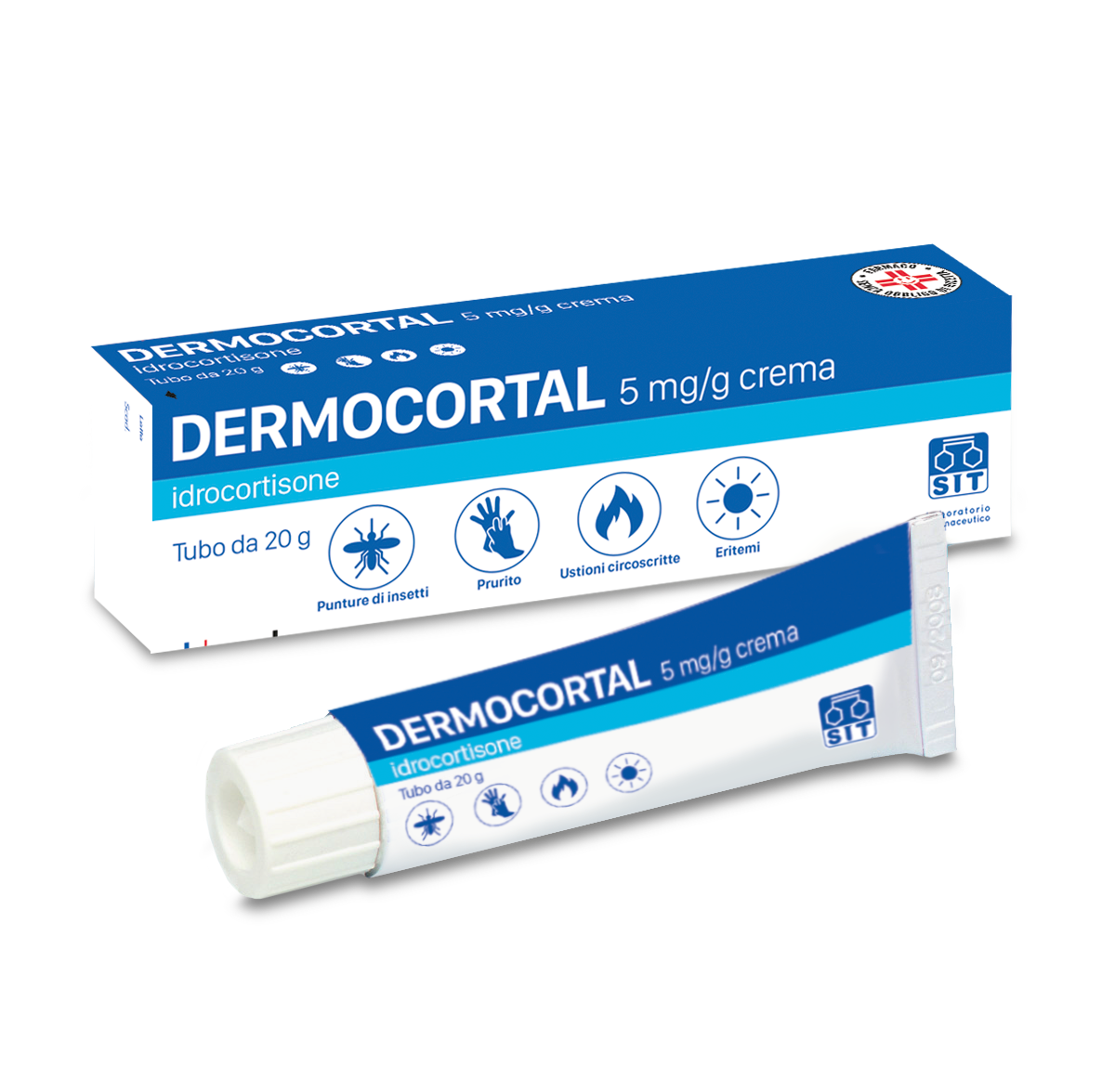 DERMOCORTAL*CREMA 20G 0,5% - Pharmaleader