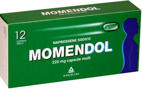 MOMENDOL*12CPS MOLLI 220MG - Pharmaleader