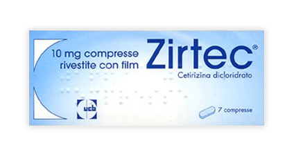 ZIRTEC*7CPR RIV 10MG - Pharmaleader