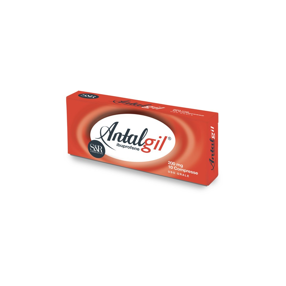 ANTALGIL*10CPR 200MG - Pharmaleader