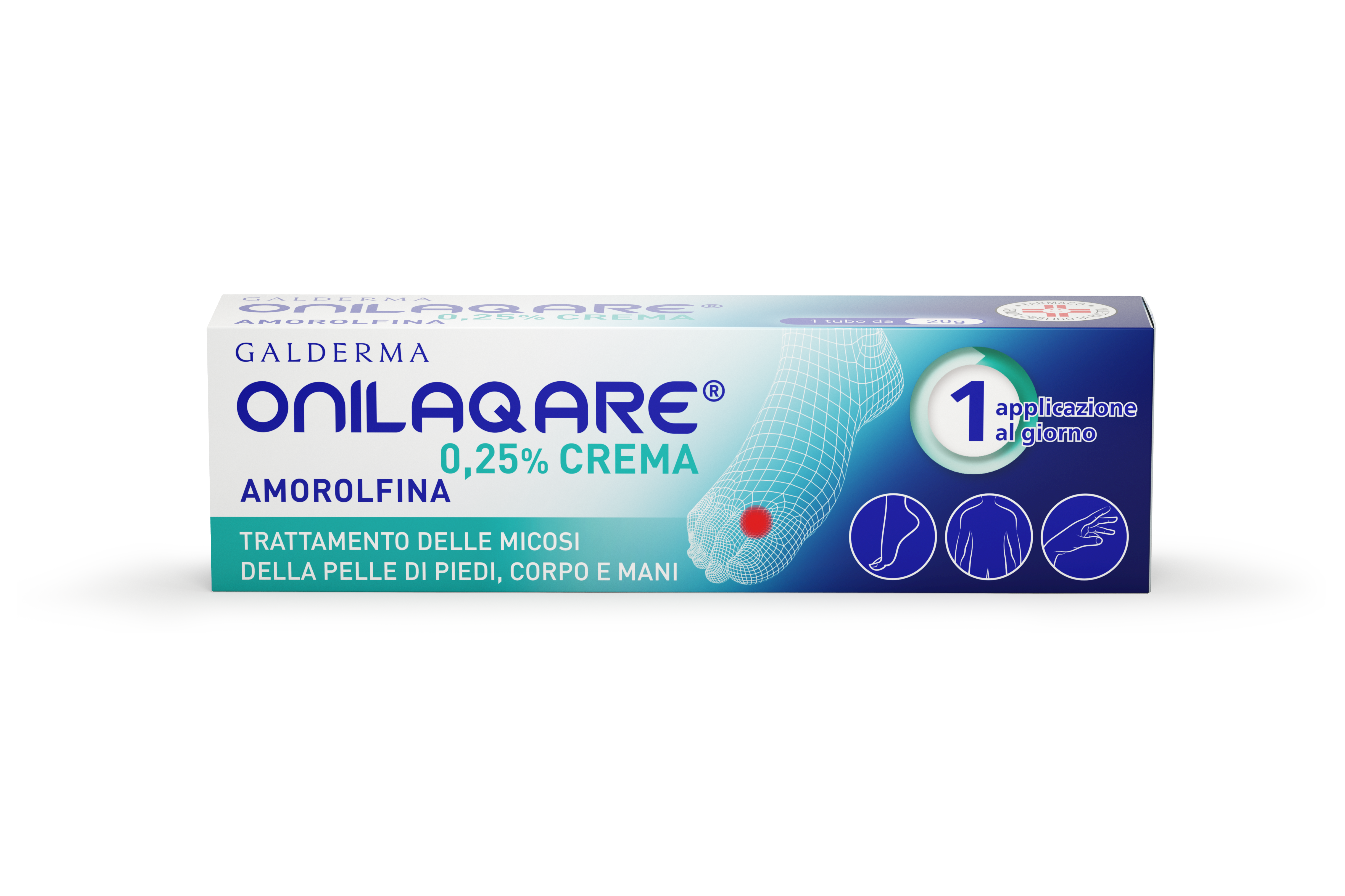 ONILAQARE*DERM CREMA 20G 0,25% - Pharmaleader