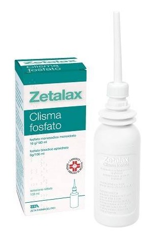 ZETALAX CLISMA FOSFATO*133ML - Pharmaleader