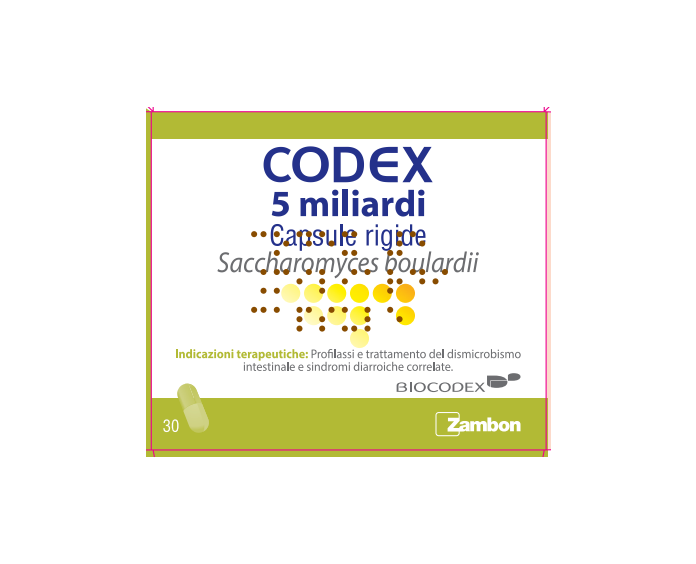 CODEX*30CPS 5MLD 250MG - Pharmaleader