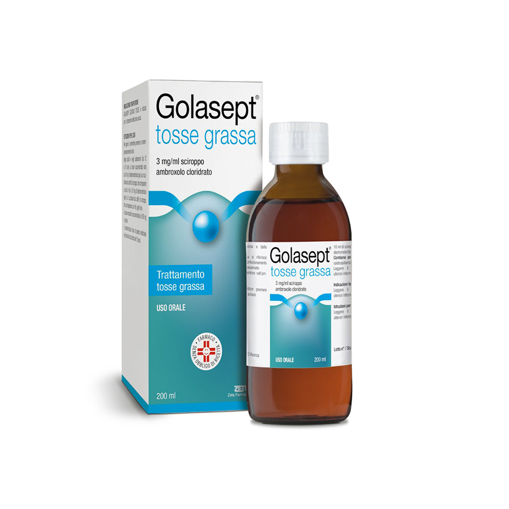 GOLASEPT TOSSE GRASSA*SCIR 200 - Pharmaleader