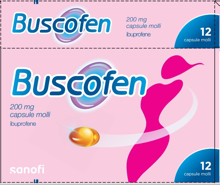 BUSCOFEN*12CPS MOLLI 200MG - Pharmaleader