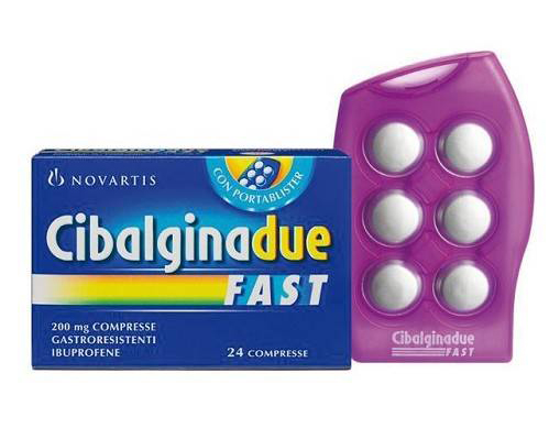 CIBALGINA DUE FAST*24CPR 200MG - Pharmaleader
