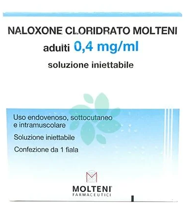 NALOXONE CLOR MOLT*F 0,4MG 1ML - Pharmaleader