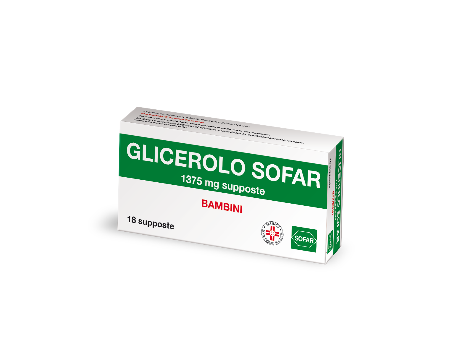 GLICEROLO ALFA*BB 18SUPP1375MG - Pharmaleader
