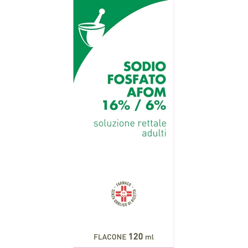 SODIO FOSFATO AFOM*120ML+CAN - Pharmaleader