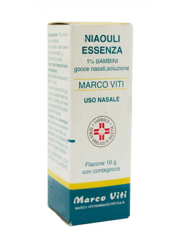 NIAOULI ESSENZA MV*1% GTT 10G - Pharmaleader