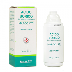ACIDO BORICO MV*3% 500ML - Pharmaleader