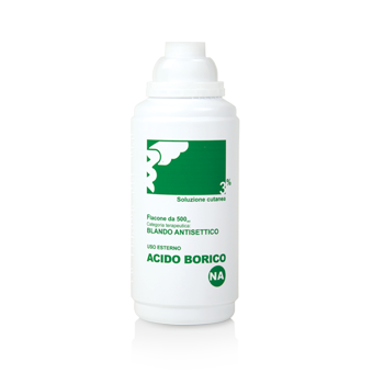 ACIDO BORICO*SOL CUT 3% 500ML - Pharmaleader
