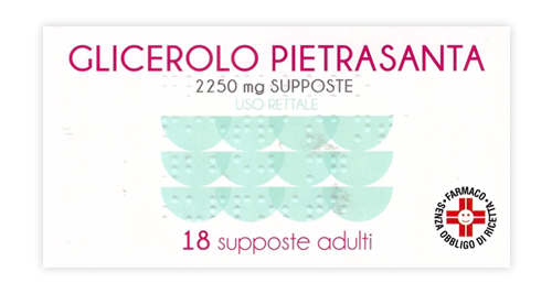 GLICEROLO*AD 18SUPP 2250MG - Pharmaleader