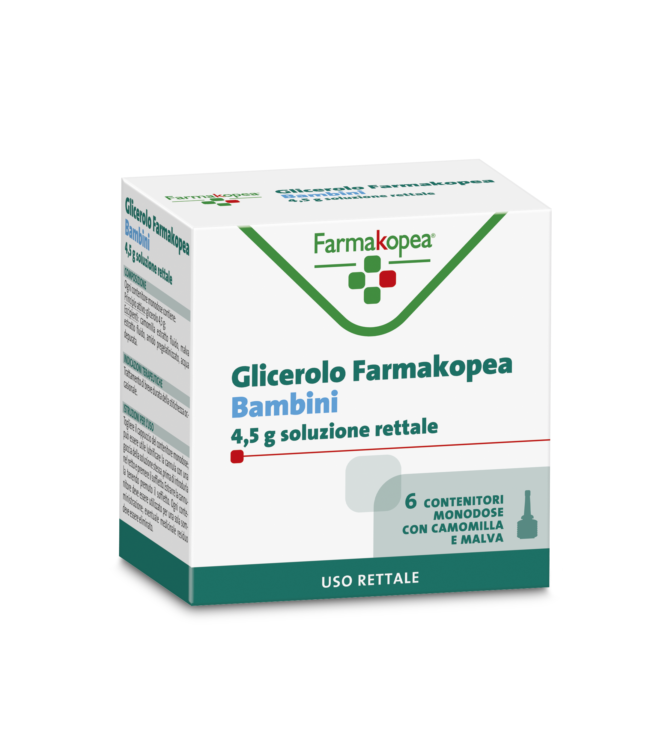 GLICEROLO FARMAK*BB 6CONT 4,5G - Pharmaleader