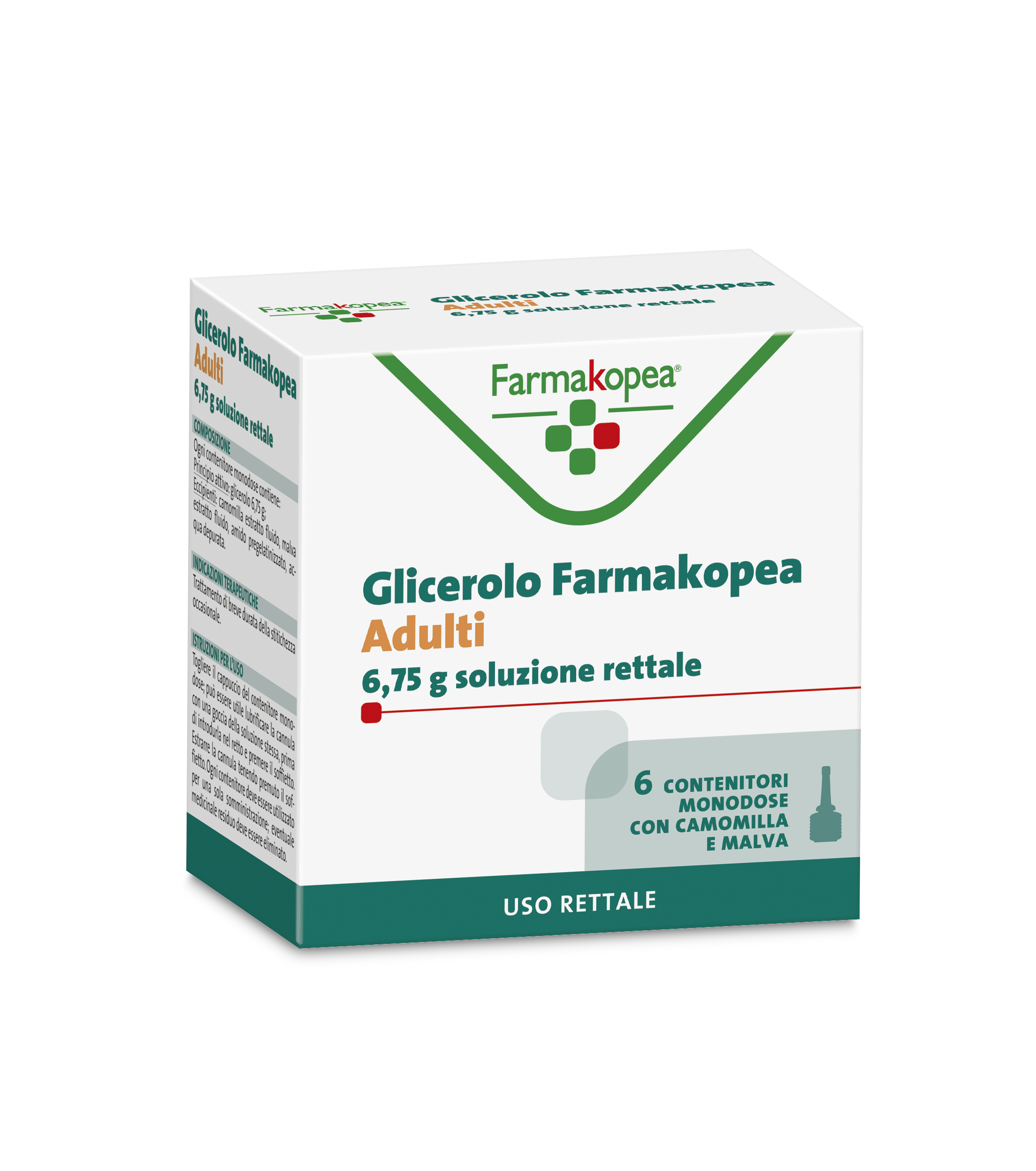 GLICEROLO FARMAK*AD 6CONT6,75G - Pharmaleader