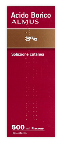 ACIDO BORICO ALM*3% 500ML - Pharmaleader
