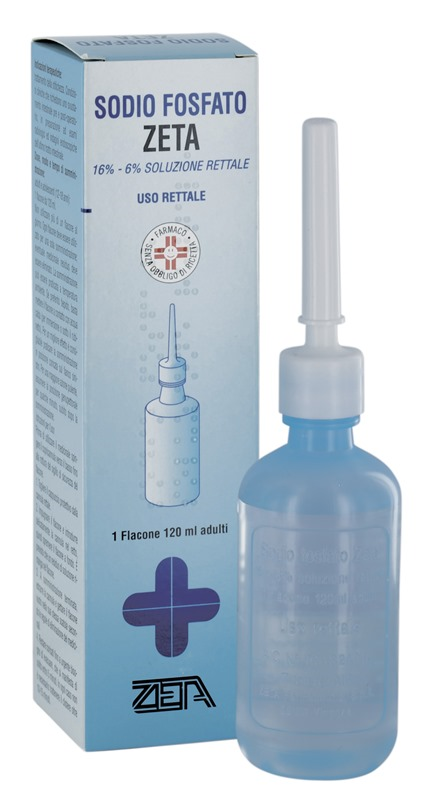 SODIO FOSFATO ZETA*RETT 120ML - Pharmaleader