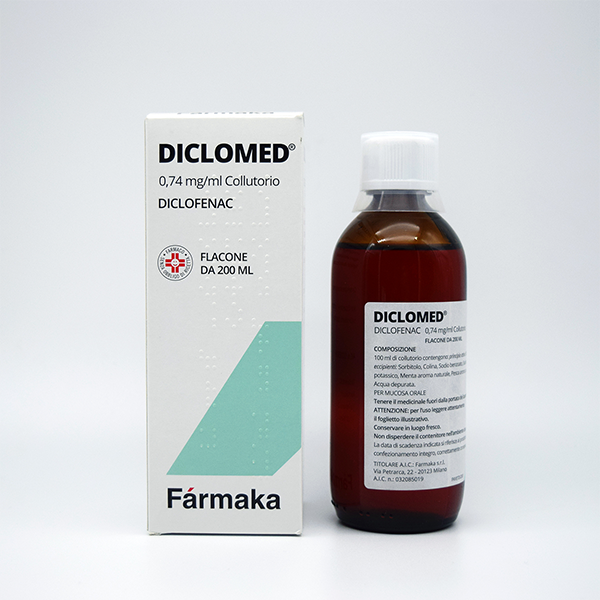 DICLOMED*COLLUT 1FL 200ML - Pharmaleader