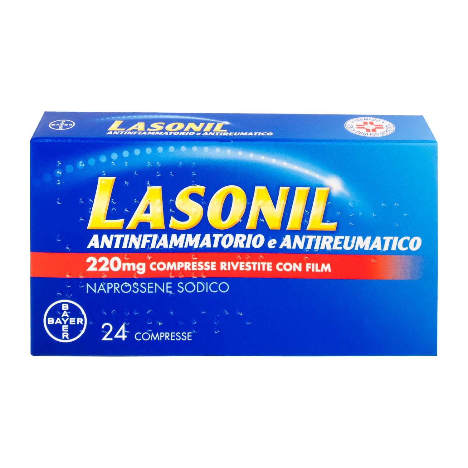 LASONIL ANTINFIAMM*24CPR 220MG - Pharmaleader