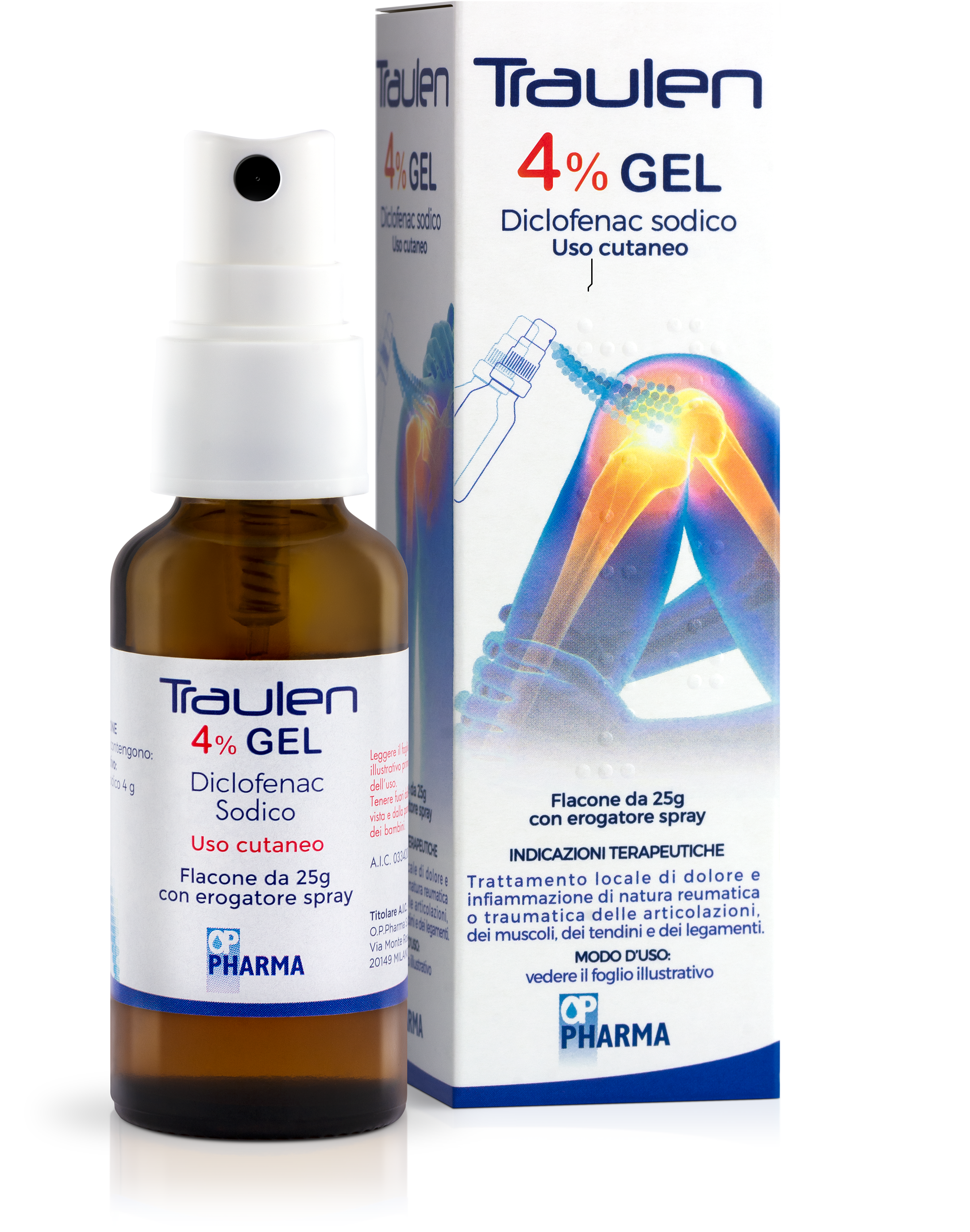 TRAULEN*GEL 4% FL 25G C/EROG - Pharmaleader