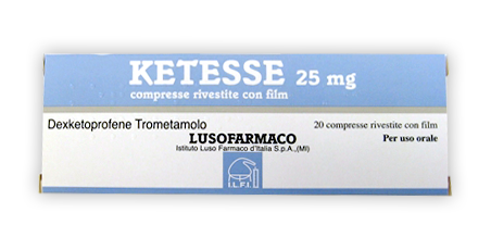 KETESSE*20CPR RIV 25MG - Pharmaleader