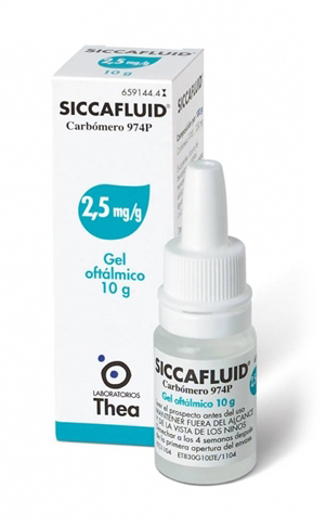 SICCAFLUID*GEL OFT 10G 2,5MG/G - Pharmaleader