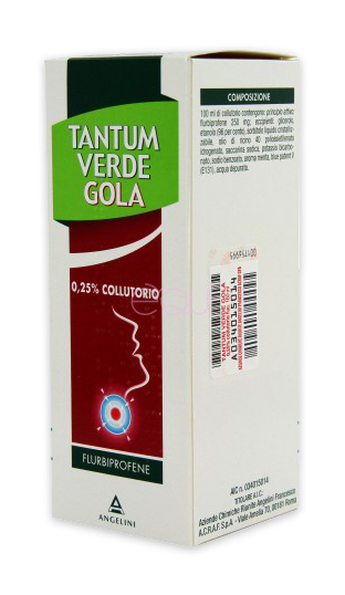 TANTUM VERDE GOLA*COLLUT 160ML - Pharmaleader