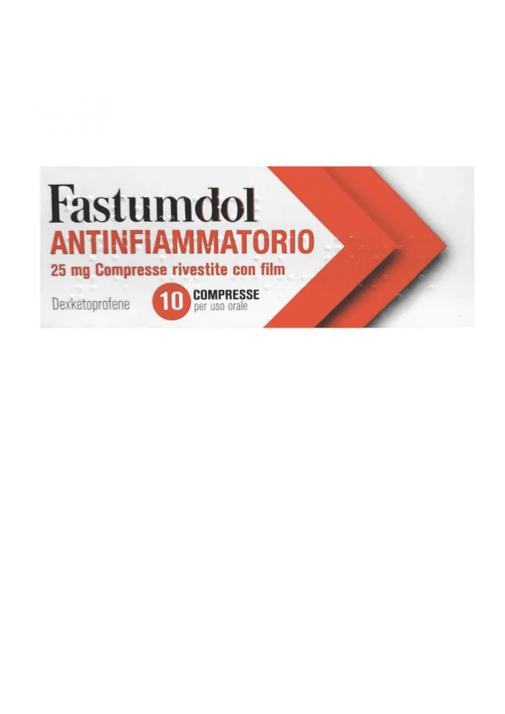 FASTUMDOL ANTINF*10CPR 25MG - Pharmaleader