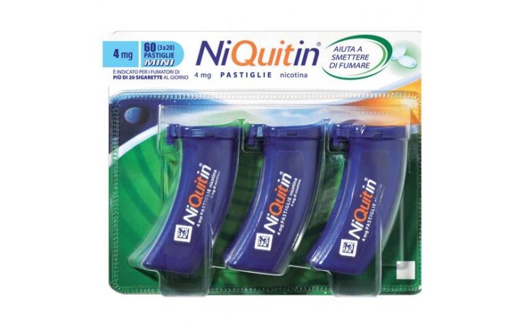 NIQUITIN*60PASTL 4MG MENTA FL - Pharmaleader