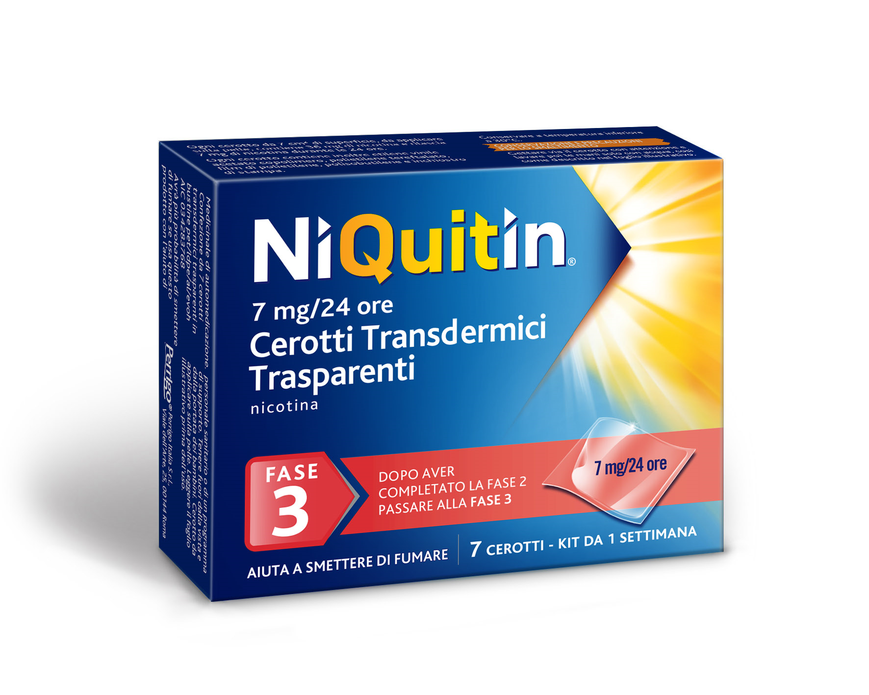 NIQUITIN*7CER TRANSD 7MG/24H - Pharmaleader