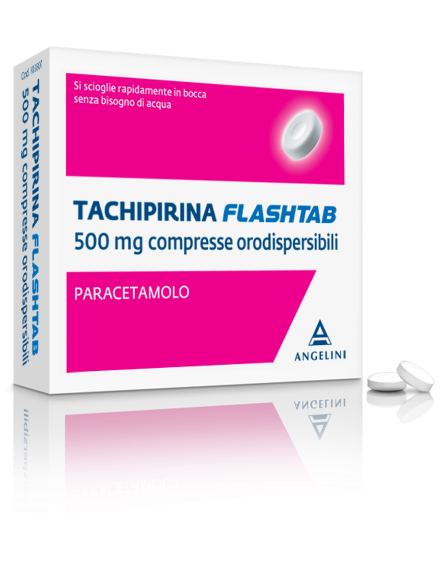 TACHIPIRINA FLASHTAB*16CPR 500 - Pharmaleader