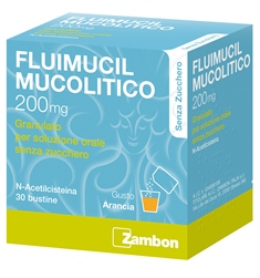 FLUIMUCIL MUCOL*30BUST200MGS/Z - Pharmaleader