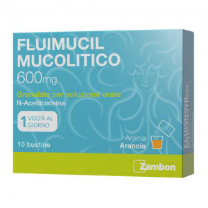 FLUIMUCIL MUCOL*OS 10BUST600MG - Pharmaleader