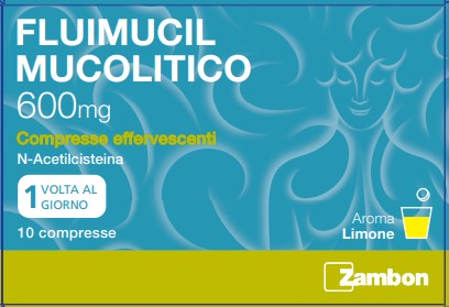 FLUIMUCIL MUCOL*10CPR EFF600MG - Pharmaleader