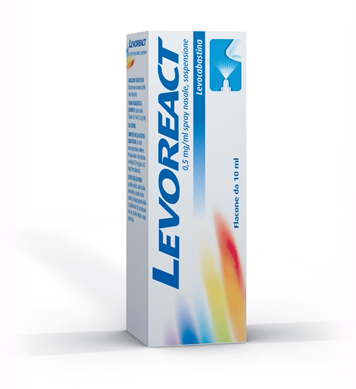 LEVOREACT*SPRAY NAS 10ML 0,5MG - Pharmaleader