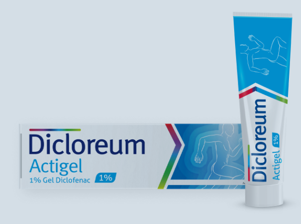 DICLOREUM ACTIGEL*GEL 100G 1% - Pharmaleader