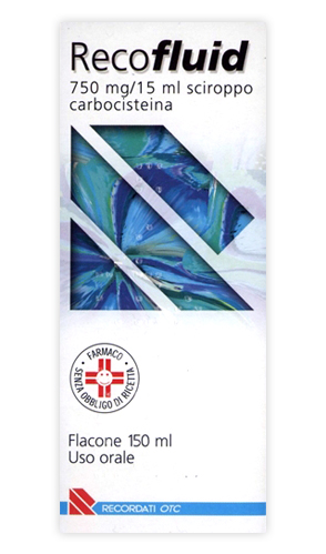 RECOFLUID*SCIR FL 150ML 750MG - Pharmaleader