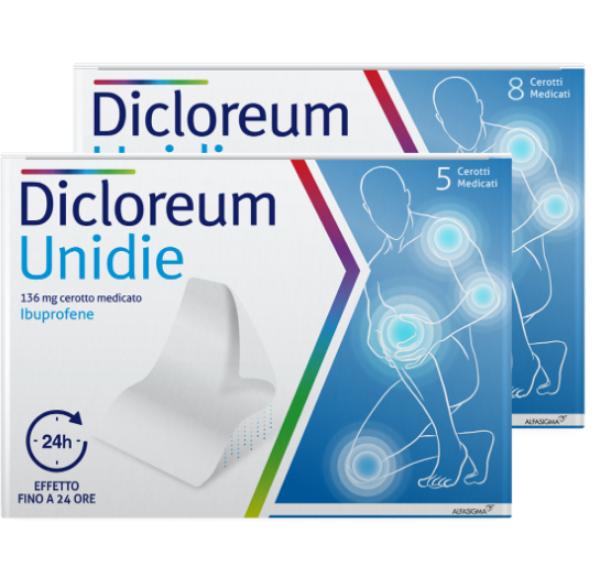 DICLOREUM UNIDIE*8CER 136MG24H - Pharmaleader