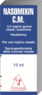 NASOMIXIN CM*GTT 15ML 2,5MG/ML - Pharmaleader