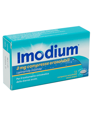 IMODIUM*12CPR OROSOL 2MG - Pharmaleader