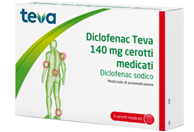 DICLOFENAC TE*5CER MED 140MG - Pharmaleader